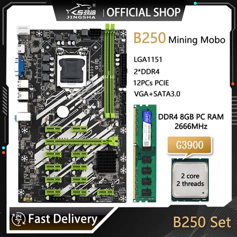 Kit De Placa Base De Miner A B Lga B C Con Celeron G Cpu