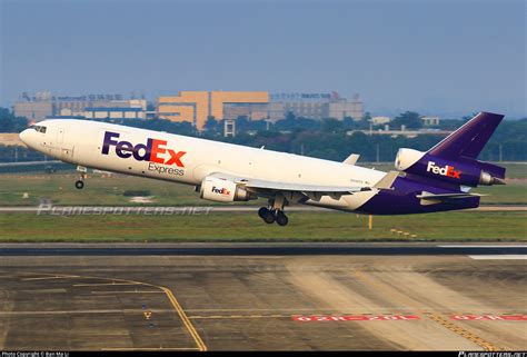 N596FE FedEx Express McDonnell Douglas MD 11 F Photo By Ban Ma Li ID