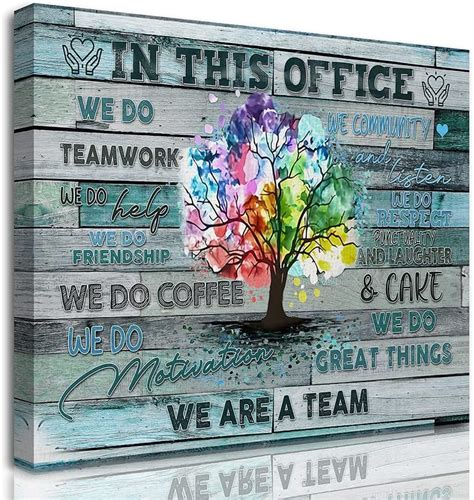 Familypers Teamwork Motivational Wall Art - Contemporary Office India ...