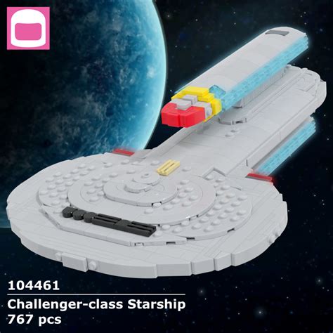 Lego Challenger Class Starship Instructions Lilium Brick Yards