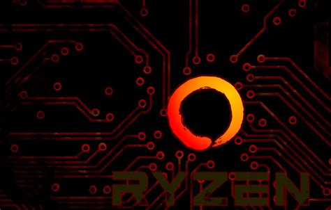 Wallpaper Background Track Logo Amd Dark Corn Ryazan Ryzen For