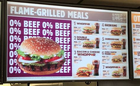 Burger King Menu Prices Uk Fast Food Menu Prices Updated January 2021 Otosection