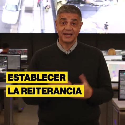 Jorge Macri Necesitamos La Ley De Reiterancia Youtube