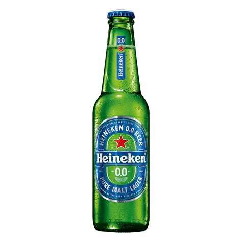 Cerveja Lager Premium Puro Malte Zero Álcool Heineken Garrafa 330ml