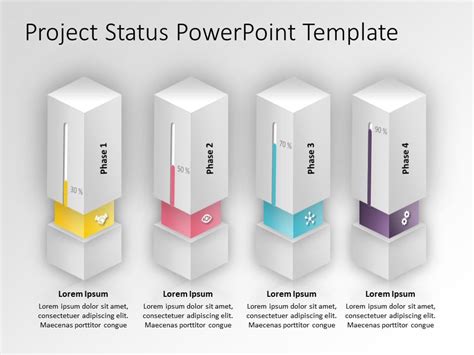 Project Status 2 PowerPoint Template