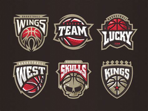 Basketball team logo set by Stanislav on Dribbble