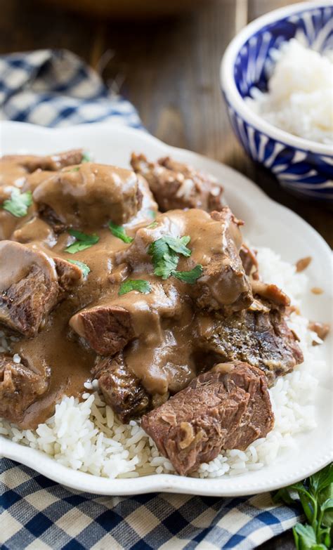 Slow Cooker Beef Tips and Gravy | AllFreeSlowCookerRecipes.com