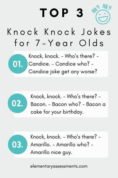 41 Delightfully Funny Knock Knock Jokes For 7 Year Olds