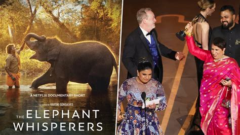 Agency News Guneet Monga Kartiki Gonsalves The Elephant Whisperers