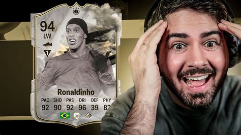 FINALMENTE CONSEGUI O RONALDINHO 94 FUT DRAFT EAFC 24 YouTube