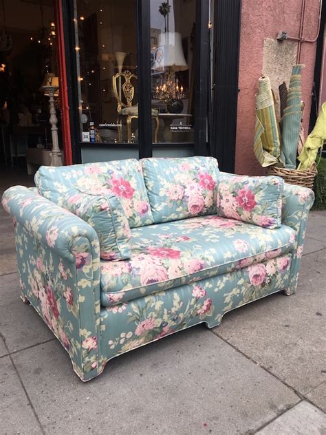 SOLD | Granny Power | Vintage Floral Love Seat — Casa Victoria - Vintage Furniture On Los ...