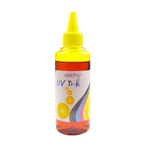 Inkpiu UV Dye Ink 100ml CMYK Universal For Inkjet Printer 4 Color