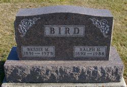 Ralph Homer Bird M Morial Find A Grave