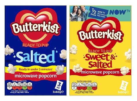 Butterkist Popcorn Partners With Now Tv Product News Convenience Store