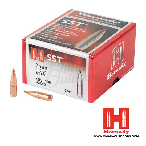 Hornady Sst Mm Bullets Grain Round Box Omaha Outdoors