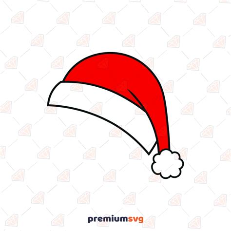 Hipster Santa Hats Clipart Cute Santa Claus Hat Clip Art Clip Art