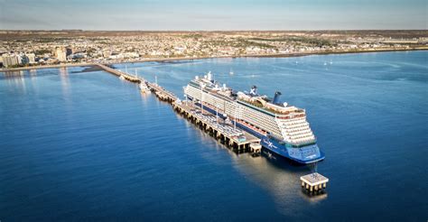 Temporada De Cruceros El Celebrity Eclipse Lleg A Puerto Madryn Con