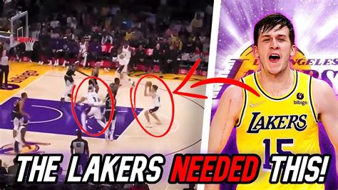 How Austin Reaves Has Taken A Huge Leap Forward For The Lakers This