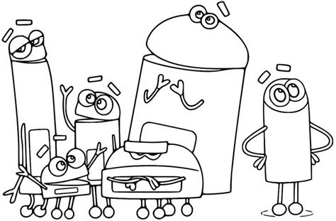 Dibujos De Storybots Para Colorear Vsun