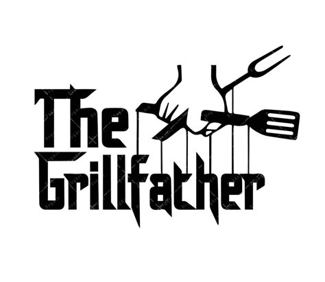 The Grillfather Svg Png Pdf Fathers Day Svg Father Svg Dad Svg