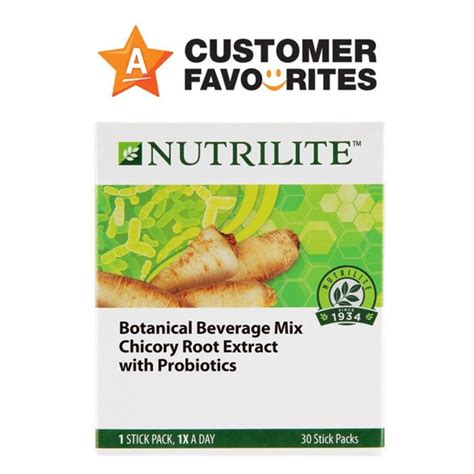 Stick Packs Amway Nutrilite Mix Chicory Root Extract With Probiotics