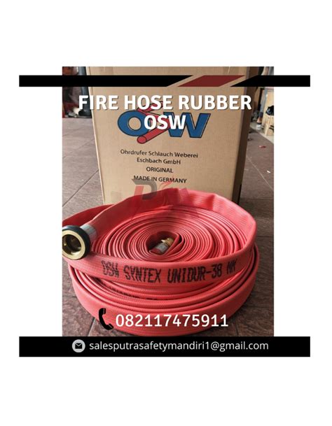 Selang Pemadam M Rubber Inch Osw Fire Hose