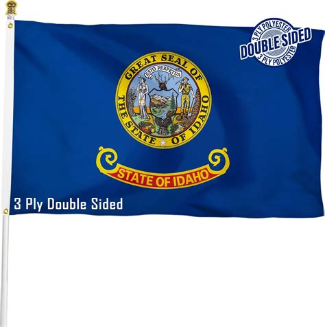 Xifan Double Sided New Minnesota State Flag 3x5 Ft Heavy