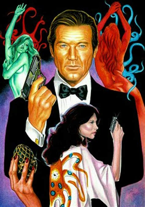 James Bond Octopussy 007 James Bond James Bond Movie Art