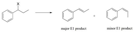 103 Elimination By The E1 Mechanism Chemistry Libretexts