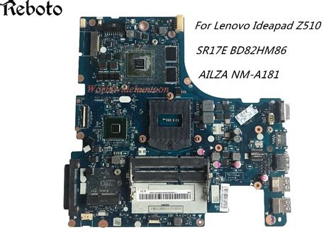 Superior Quality For Lenovo Ideapad Z510 Motherboard SR17E BD82HM86