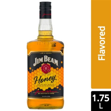 Jim Beam Honey Bourbon Whiskey 1 75 L King Soopers