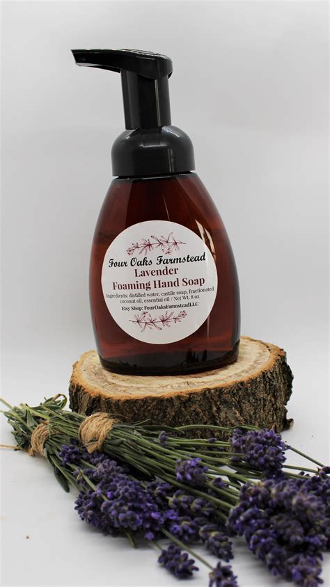 Lavender Foaming Hand Soap Etsy