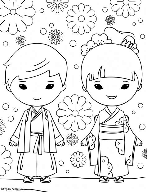 Desenhos De Meninas Japonesas Para Colorir Pintar Imprimir Lucox Cl