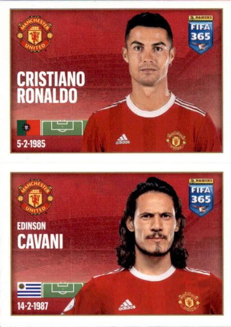 Panini FIFA 365 2022 Collection Sticker No 86 Cristiano Ronaldo Edinson