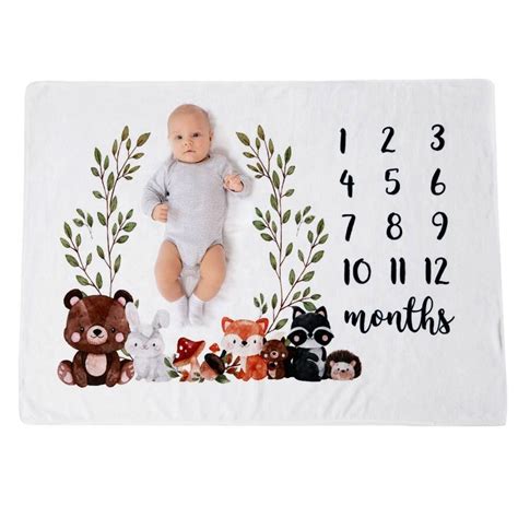 30 X 40 Sublimation White Baby Blanket