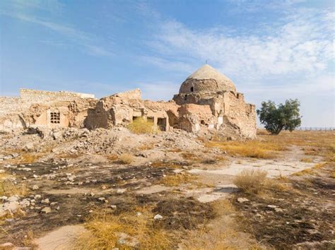 Kirkuk Citadel on a Hill Above the City Center Stock Photo - Image of ...