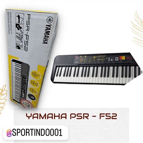 Jual Yamaha Portable Keyboard PSR F 52 PSR F52 PSR F52 Shopee