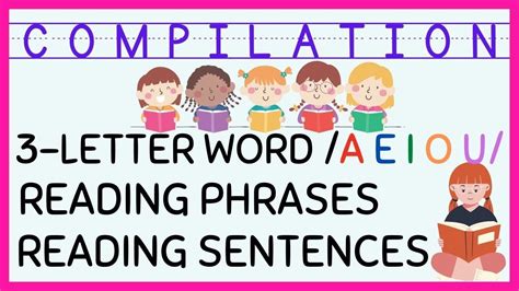 Compilation 2 3 Letter Word Reading Of Phrases Reading Of