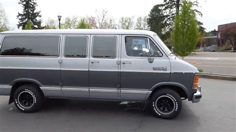 1987 Dodge Van Ram B250 Youtube