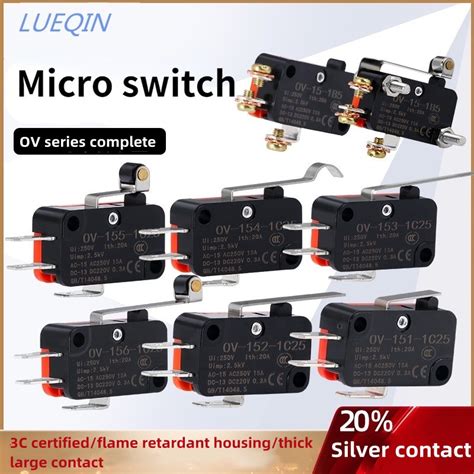 15A Micro Switch OV 156 1C25 OV 155 1C25 OV 152V 151 1C25 V 15 Limit