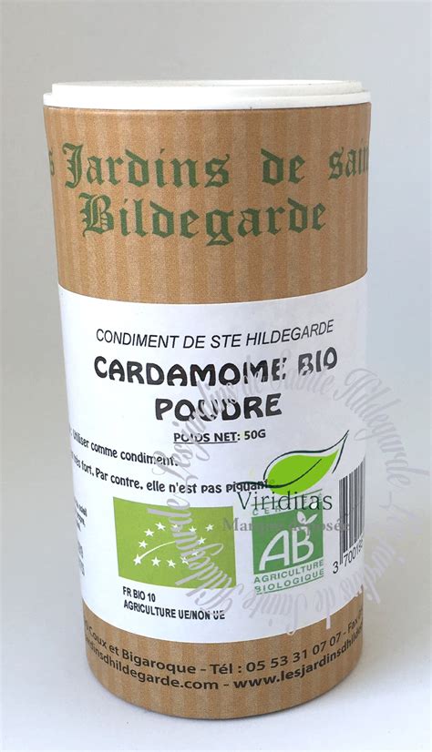 Cardamome Bio Poudre G Les Jardins De Sainte Hildegarde