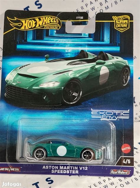 Hot Wheels Premium Car Culture Exotic Envy Aston Martin V Speed