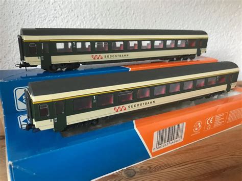 2 X Roco 44346 Personenwagen SOB 1 Kl H0 DC Kaufen Auf Ricardo