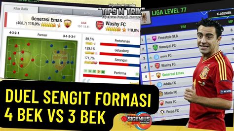 Duel Formasi Bek Vs Bek Sengit Parah Nih Laga Top Eleven