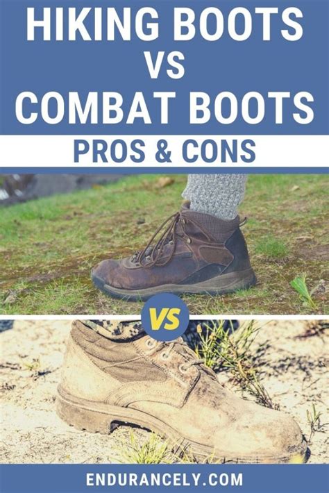 Hiking Boots Vs Combat Boots Pros And Cons