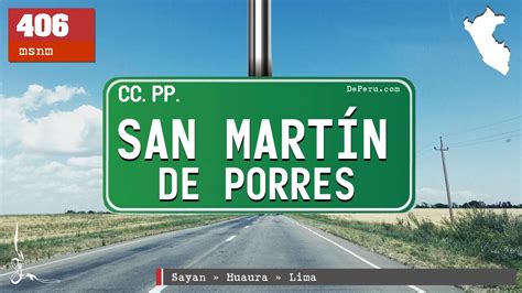 San Martín De Porres En Lima Centros Poblados