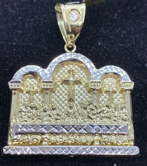 10k Gold Last Supper Charm Genes Jewelry And Pawn