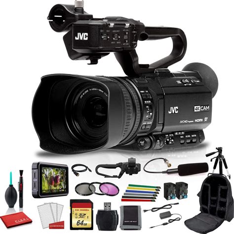 Amazon JVC GY HM250 UHD 4K Streaming Camcorder With 64GB Memory