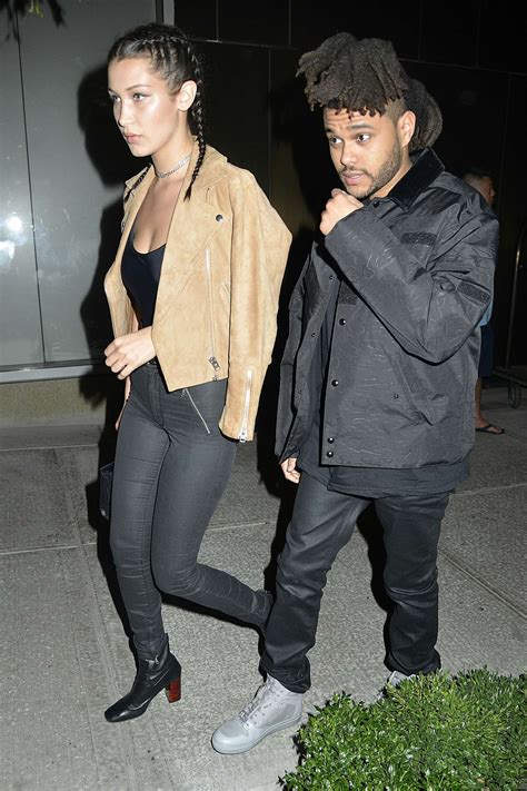 Bella Hadid and Abel Tesfaye Night out in NYC -13 – GotCeleb