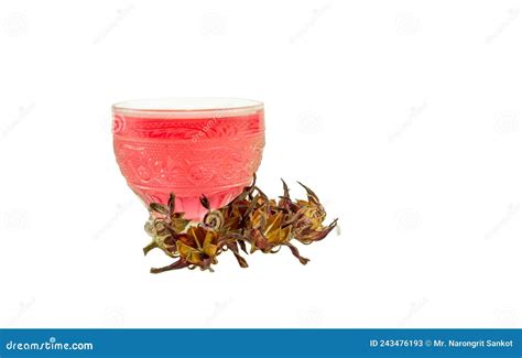 Roselle Juice Stock Image Image Of Delicious Rozelle 243476193